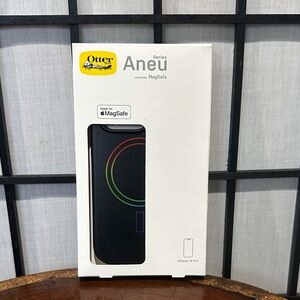 OtterBox Aneu Series iPhone 14 Pro Case - Black with MagSafe